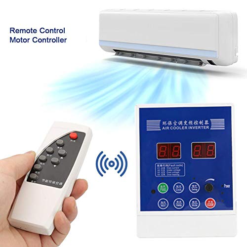 Variable Frequency Drive,Adjustable-Frequency Drive AC380V VFD Variable Frequency Drive Motor Speed Controller with Remote Control for Air Cooler