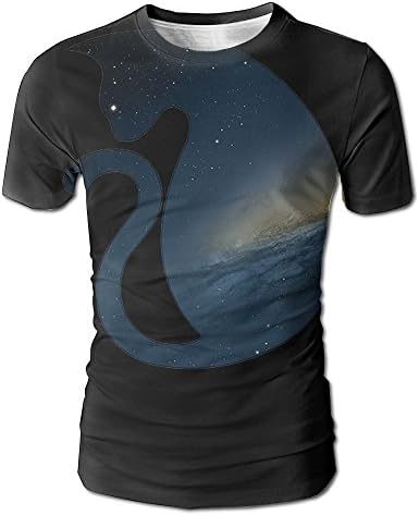 Men's T Shirts 3D Digital All Over Printed Cat Kitten Creative Animal Design Casual Short Sleeves