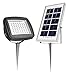 MicroSolar 180 LUMEN - NATURAL WHITE (NOT BLUISH) - Solar Flood Light - Automatically Working from Dusk to Dawn at Good Sunshine - ALUMINUM Panel - Ground / Wall Mounted - 2 AXES Adjustable Lamp - FL2