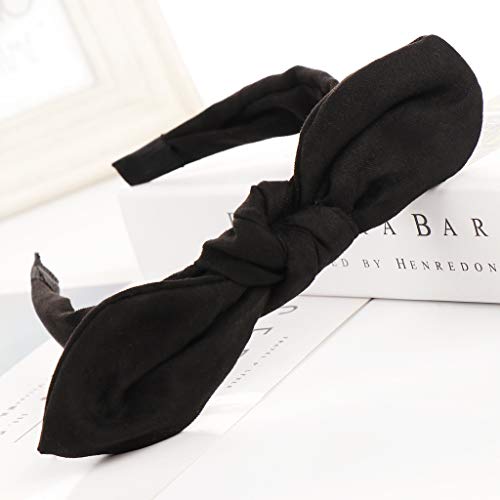 image for NANTE Top Bow Knot Hairband Hoop Simple Sweet Girls Hairband Fashion H