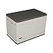 Lifetime 60059 Black Bottom & Desert (Tan) Sides and Lid Outdoor Storage Box-80 Gal, 80 Gallon, Desert Sand