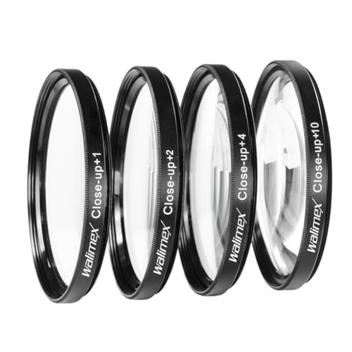 Walimex 17858 Close up Makrolinsen-Set 62 mm inkl. 0.0125 Dioptrien