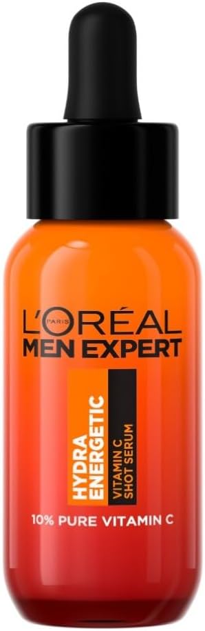 L’Oréal Men Expert Vitamin C Shot Serum 30ml - Pure Vitamin C, Non-Greasy
