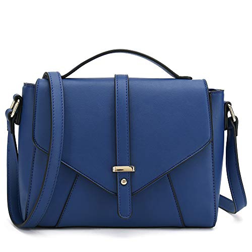 Ladies Designer Purses Cross Body Handbags Trendy Bags for Women Shoulder Bags (Blue) - Thumbnail 7