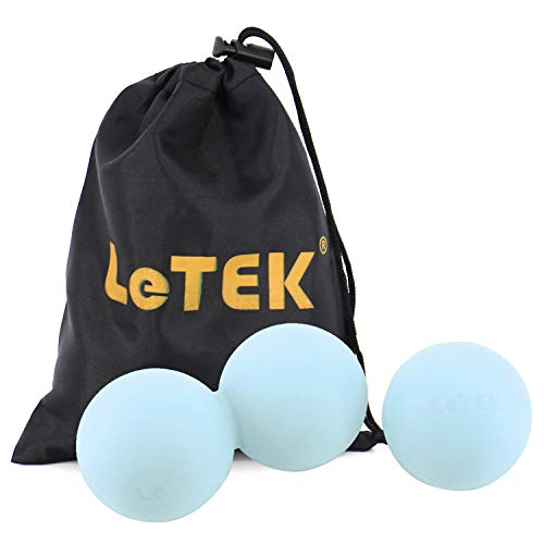 image for LeTEK Peanut Massage Ball - Double Lacrosse Massage Ball & Mobility Ba