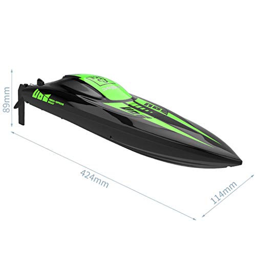 Graysky 2.4Ghz High Speed Hobby Grade Professional RC Remote Radio Control Racing Boat, 40KM/h Huge Large RC Racing Assault Boat with Brushless Motor and Water Cooling for Outdoor Sports - Thumbnail 7