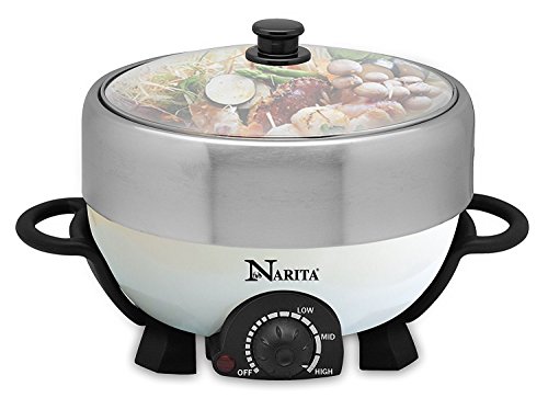 Muiti-Functional Hot Pot Cooker With Non Stick Grill Pan,Shabu Shabu Hot Pot By C&HÂ®