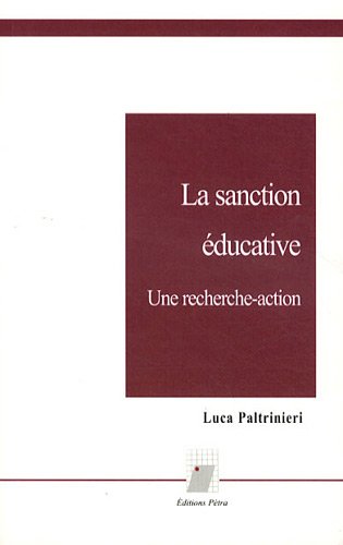 La  sanction éducative