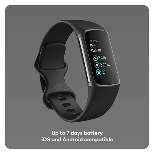 Fitbit Charge 5 Advanced Health & Fitness Tracker with Builtin GPS