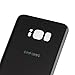 LUVSS [Extra Adhesive] Back Glass Assembly for Samsung Galaxy S8 Plus G955 (All Carriers) Rear Cover Glass Panel Case Housing + Camera & Flash Lens with Opening Tools Kit (Black)