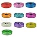 10 Pack Crimped Curling Ribbon Colorful Assorted for Gifts Package Wrapping,Bows, Crafting, Wedding,Party (3/8 Inch Multicolor)