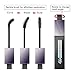 4D Silk Fiber Lash Mascara, Waterproof Mascara 180 Degree Flexible Brush Curling Lashes,Natural Thick Thickening and Lengthening Mascara, Long Lasting Charming Eye Makeup
