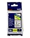 BROTHER INTERNATIONAL CORP TZE221 TZe Standard Adhesive Laminated Labeling Tape, 3/8w, Black on White