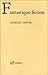 Fantastique-fiction (Ancien prix Ã©diteur : 27.00 Â€ - Economisez 50 %) by 