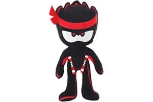 NINJA KIDZ TV Plush Buddy – Ashton | 12 Inch Figure | Removable Signature Toy Axes | Collectable | Great Gift & Fun Toy for Kids