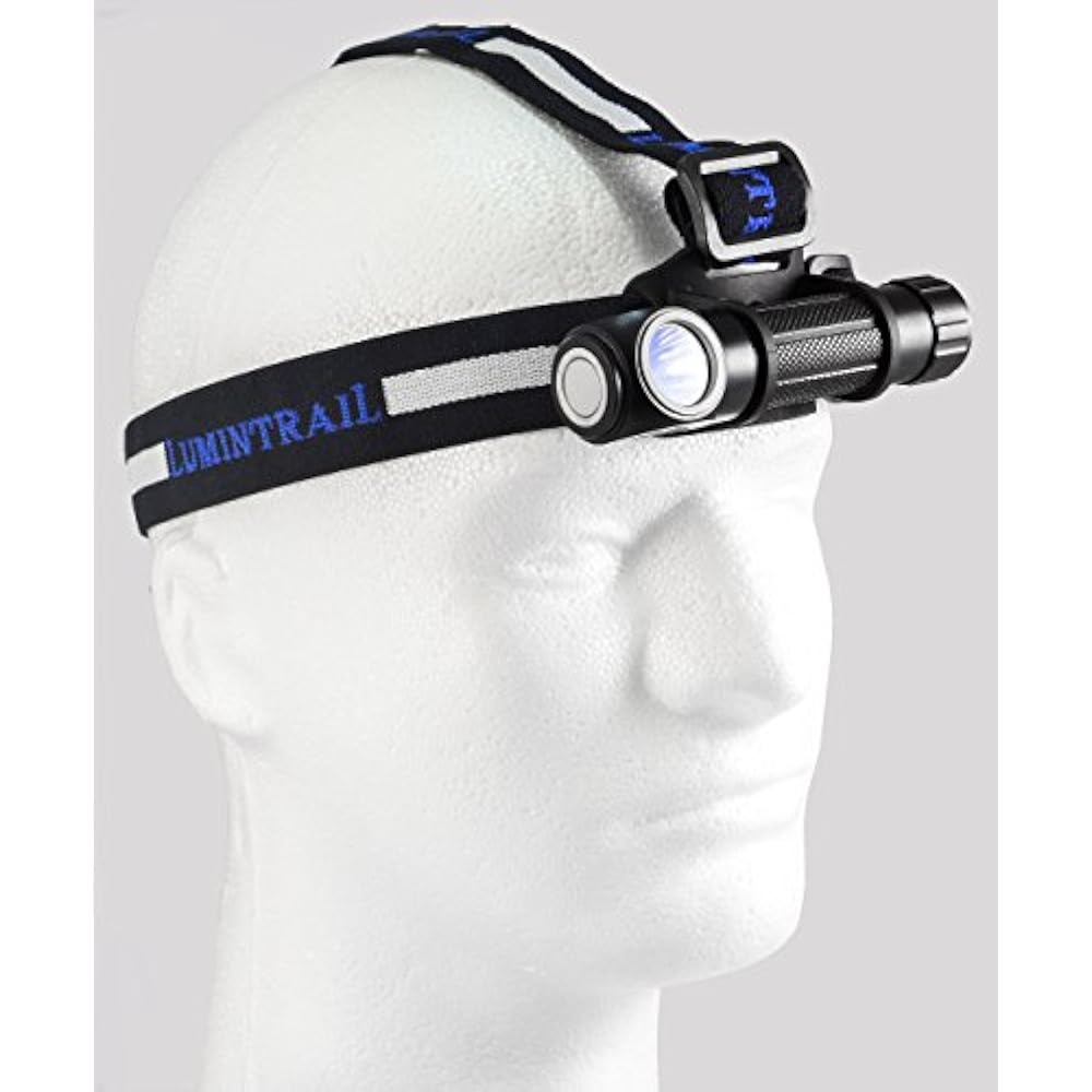 Right Angle Head Flashlight 1050 Lumen MOLLE Pocket Clip Tailcap Strap eBay