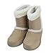 Gohom Women's Indoor High Top Slipper Boots