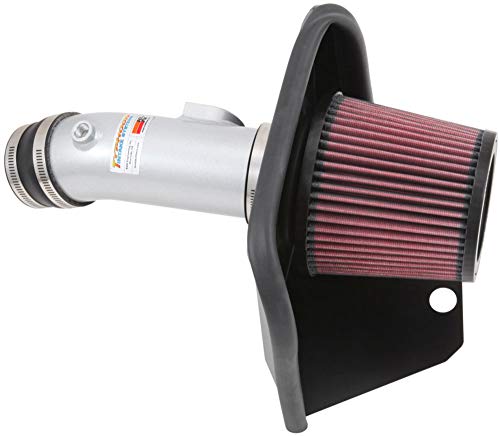 K&N Cold Air Intake Kit with Washable Air Filter:  2014-2018 Mazda 3, Mazda 6, 2.5L L4, Polished Metal Finish with Red Oiled Filter, 69-6032TS