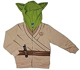 Star Wars Little Boys Toddler Yoda Character Hoodie
