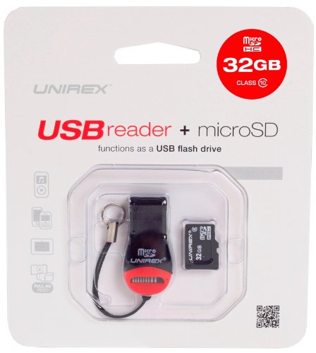 Unirex Micro SD Card with USB Reader (USR-325)