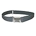 CTM Kids' Adjustable Elastic Belt with Magnetic Buckle (Pack of 3 Colors), Black/Navy/Khaki