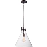 Maxim Seafarer-1 Light Pendant in Traditional style-14 Inches Wide by 60 inches high-Oil Rubbed Bronze Finish-False Bulb Incl