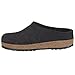 Haflinger Unisex Grizzly Slip-On,Charcoal,42 EU (US Women's 11 M, Men's 9 M)