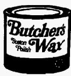 Butcher Polish #910-01 1LB AMB Paste Wax