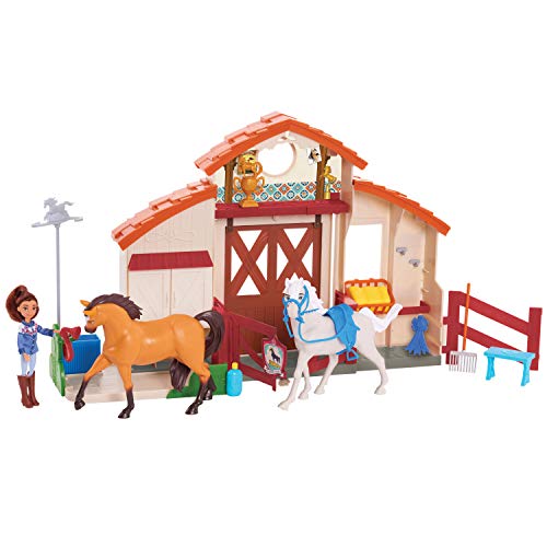 DreamWorks Spirit Riding Free Spirit Horse Play Paddock, 21 Pieces