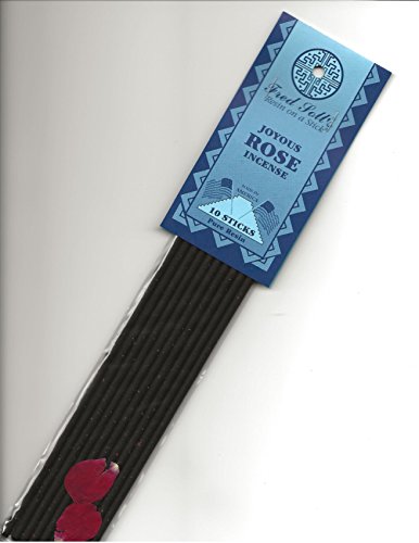 Fred Soll’s®RESIN ON A STICK Joyous Rose Incense, 10 Sticks