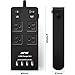Apie 4 Outlet/Home Office Surge Protector 5 ft Cord with 4 Port Desktop USB Charging Station