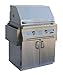 Solaire 30-Inch Infrared Natural Gas Cart Grill, Stainless Steel