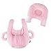 Baby Portable Detachable Feeding Pillows Self-Feeding Support Baby Cushion Pillow (Pink)