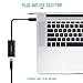 Nekteck USB C to RJ45 Gigabit Ethernet Port LAN Network Adapter, 10/100 / 1000Mbps (Thunderbolt 3 Port Compatible), MacBook Pro 2016,2017, ChromeBook Pixel and More