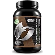 Grass Fed Whey Protein Concentrate by Muscle Feast | Hormone Free and Kosher Certified (2 lbs, Chocolate)