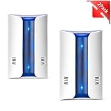 Pest Control - OU-BAND Ultrasonic Pest Repeller - Rodents & Insects Repellent - Repels Mosquitoes, Mice, Spiders, Ants, Rats, Roaches, Bugs (2 Pack)