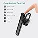 Bluetooth Headphones, [One Piece] Bovon Wireless Bluetooth Earbuds, Noise Cancelling with Mic V4.1 Portable Car Bluetooth Headset for Cell Phones Hands-free for Driver/Business/Workout/Sports (Black)