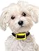 Our K9 Yellow Small Dog No Bark Collar - Anti Bark Vibration Control - 7 Levels Button Adjustable Sensitivity Control - Warning Beep Then Vibration for 10 - 60 lb. Dogs - Low Battery Alarm
