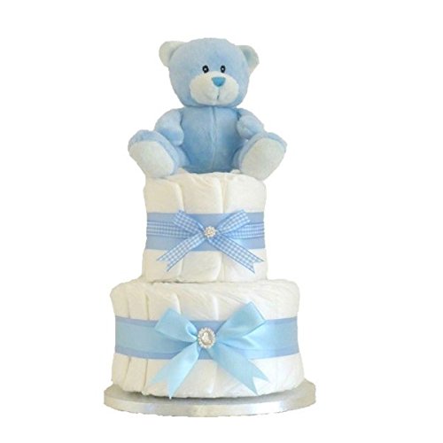 Signature Nappy Cake Gifts For A Boy Blue New Born Desertcart Cyprus