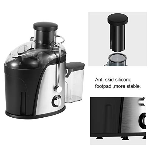 Electric Juicer Machine, Wide Mouth Juice Extractor, Vegetable and Fruit Extractor Blender for