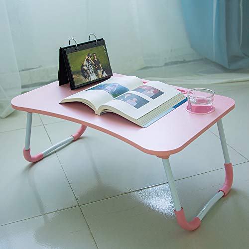 Foldable Laptop Lap Desk, Portable Computer Bed Table Tray with Phone