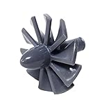 Lego Parts: Engine Center, Large - 10 Blades (DBGray)