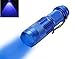 Mini Butterball 300 Lumens 3 Mode Zoomable Mini Hunting LED Flashlight Night Vision Torch Supported AA battery or 14500 3.7v battery (Blue Light)
