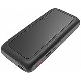 APT 10000mah One of the Smallest and Lightest 10000mAh External Batteries, Ultra-Compact, High-speed Charging Technology Power Bank for iPhone iPad Samsung Google Nexus LG Huawei and More-Black