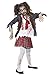 Smiffys girls Big Girls' Zombie School Girl Costume Small (4-6)