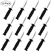 12 Pieces False Retractable Knife Magic Fake Plastic Blade Trick Disappearing Dagger for Adults Halloween Props Toy