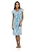 Casual Nights Women's Smocked Lace Short Sleeve Nightgown