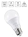 LED Light Bulbs Daylight White, 6 Watt ( 60-Watt Incandescent Bulbs Equivalent) LED Lights, 6400K Daylight White LED Bulbs, Medium Screw Base, 240 Degree Beam Angle LED Home Lighting ( Pack of 4)