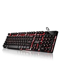 DBPOWER teclado LED retroiluminado para juegos