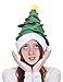 DomeStar Christmas Tree Hat, Funny Hat Novelty Santa Hat Crazy Hats Christmas Hat for Christmas Parties Thanksgiving Adults and Teens